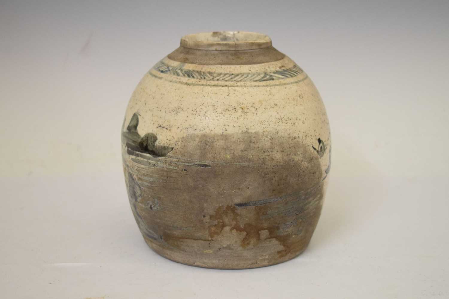 Chinese blue and white ginger jar - Image 6 of 9