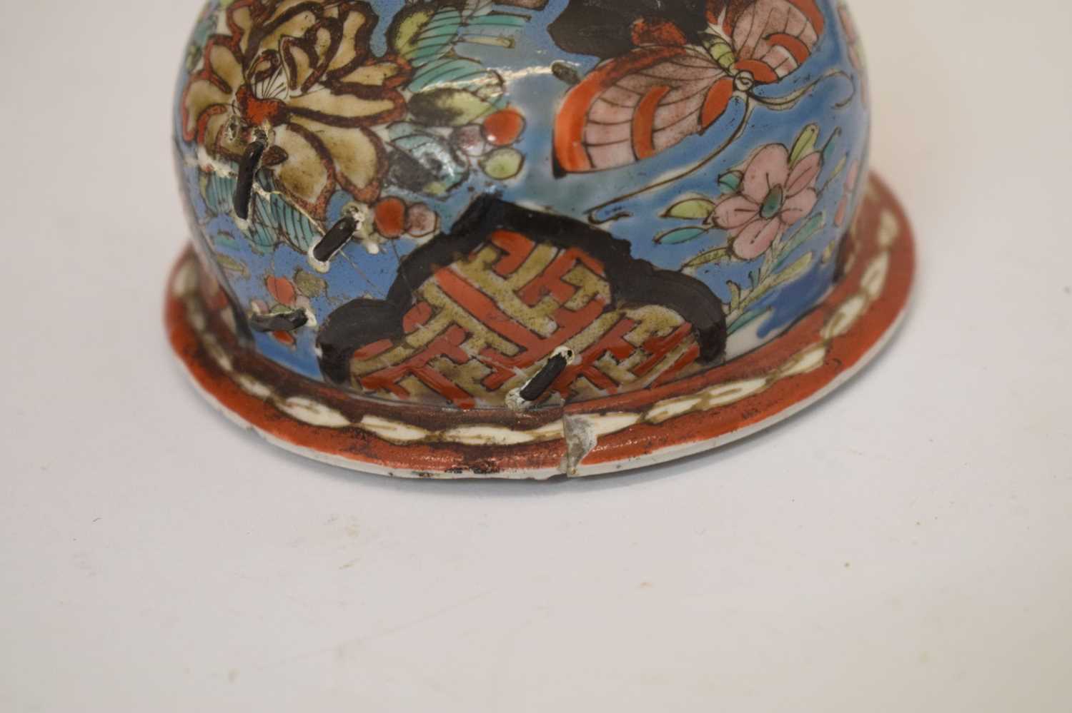 Japanese Imari baluster jar and cover - Image 8 of 10