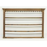 George III oak dresser rack