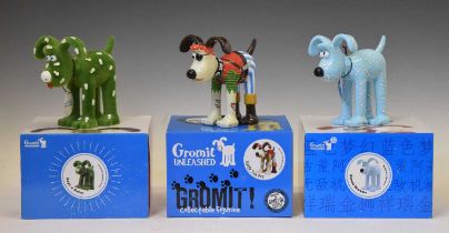 Aardman/Wallace and Gromit - 'Gromit Unleashed' figures