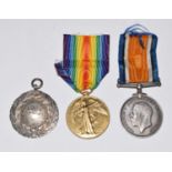 British First World War medal pair