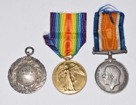 British First World War medal pair