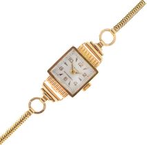 Ancre - Lady's 18ct gold cased cocktail watch