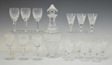 Waterford - Suite of Tramore pattern glass