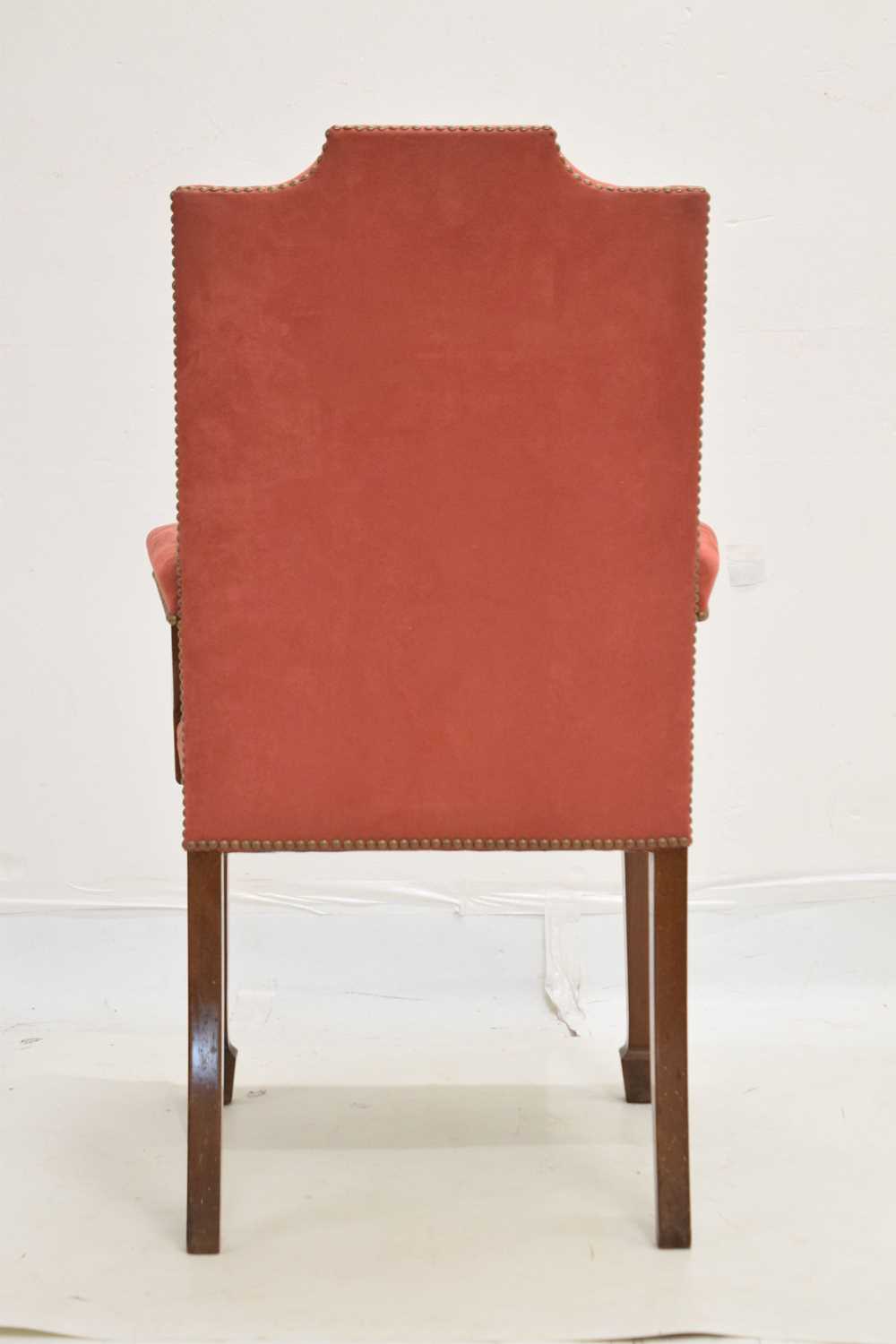 Edwardian open armchair - Image 4 of 8