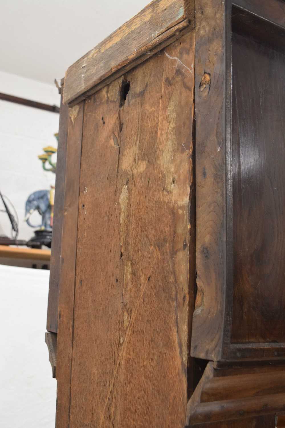 George III oak longcase clock - North Wales - Image 11 of 17