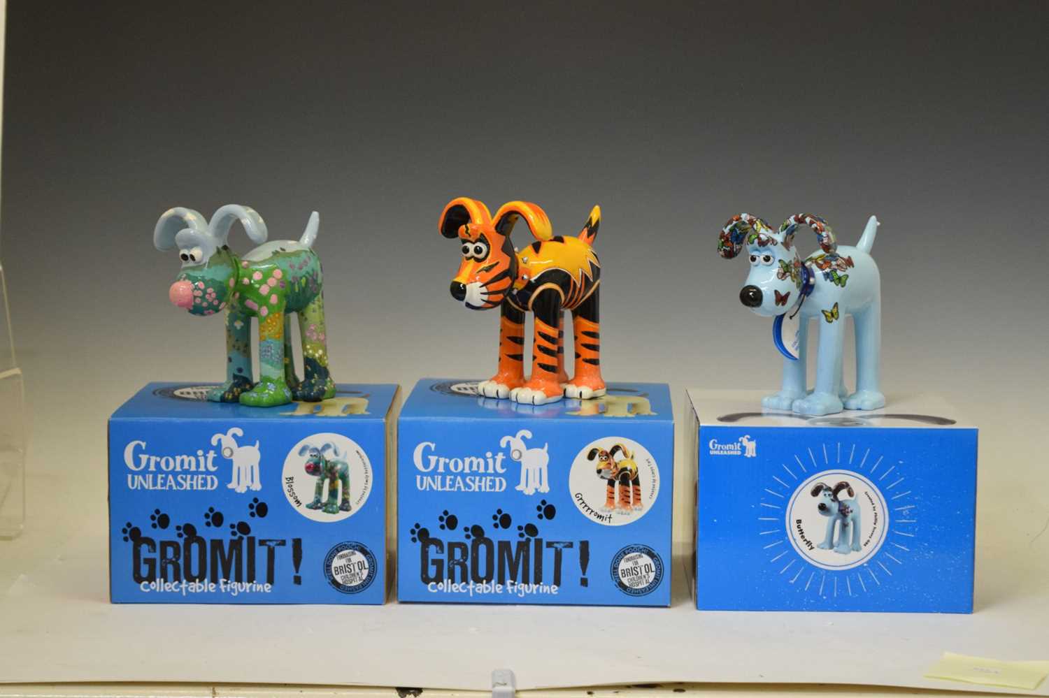 Aardman/Wallace and Gromit - 'Gromit Unleashed' figures - Image 2 of 11