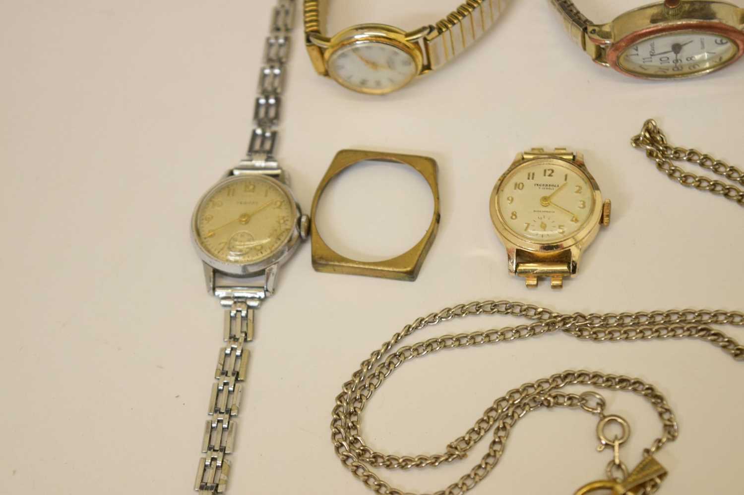 Winegartens - Lady's 9ct gold cased wristwatch and other watches - Image 4 of 8