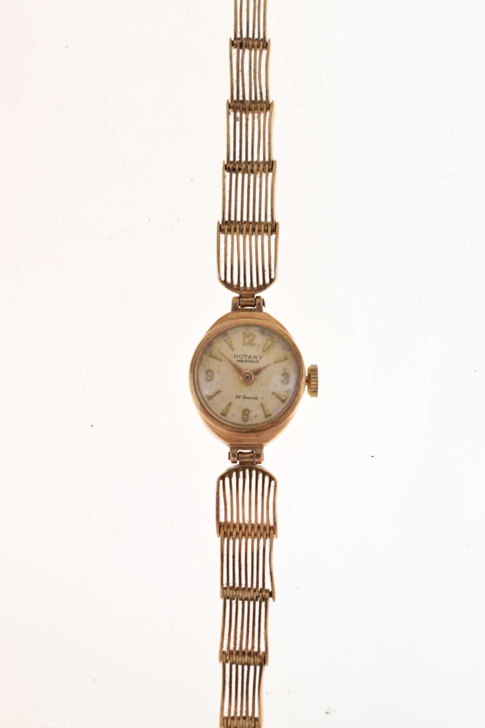 Rotary - Lady's 9ct gold cocktail watch - Image 9 of 9