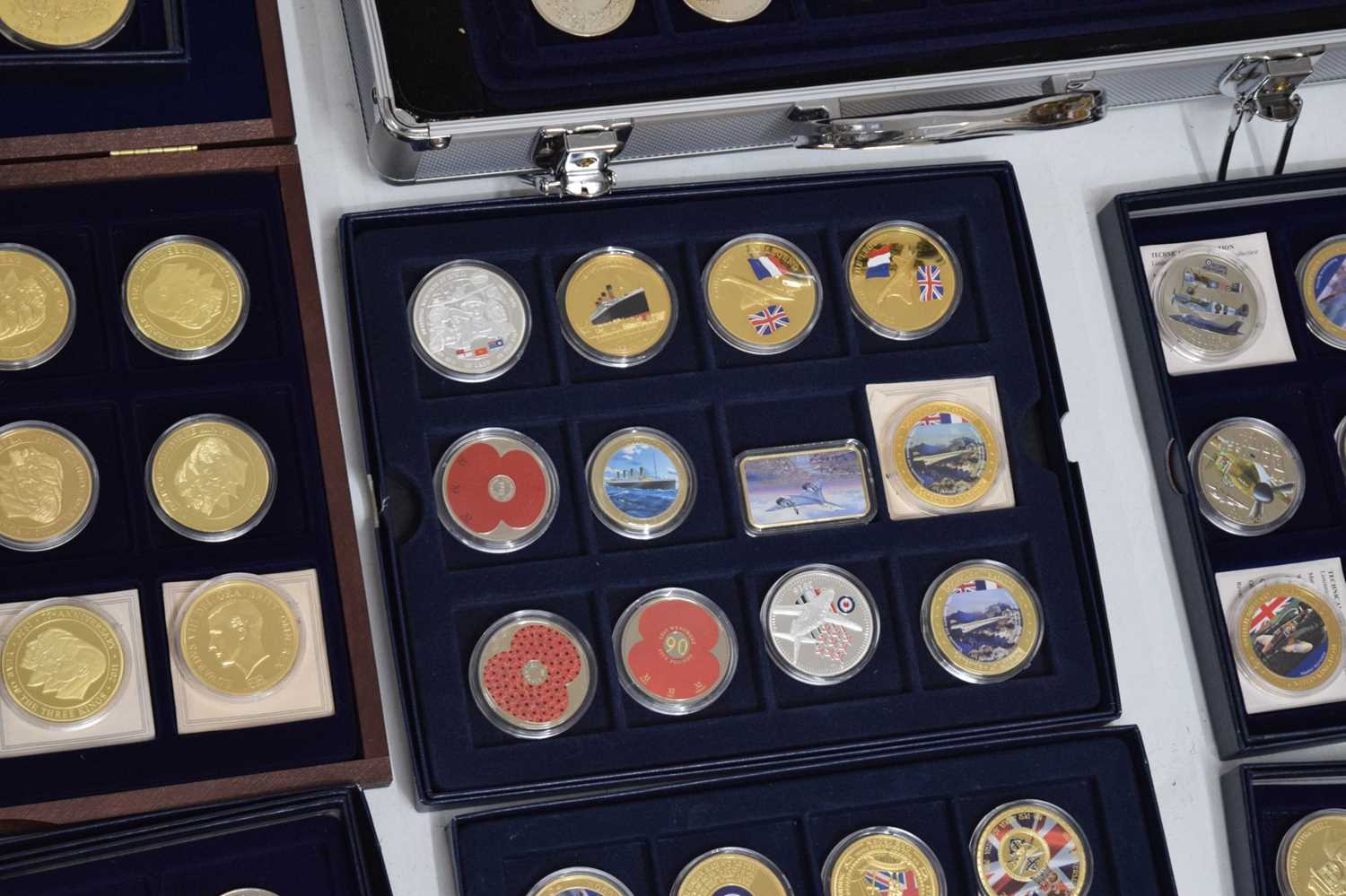 Large collection of Westminster Mint and other commemorative coins and medallions - Image 7 of 8