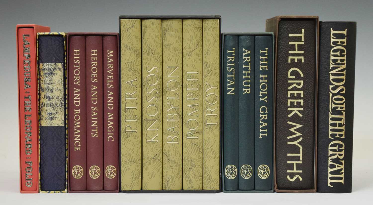 Collection of Folio Society volumes - Legends and Myths, etc