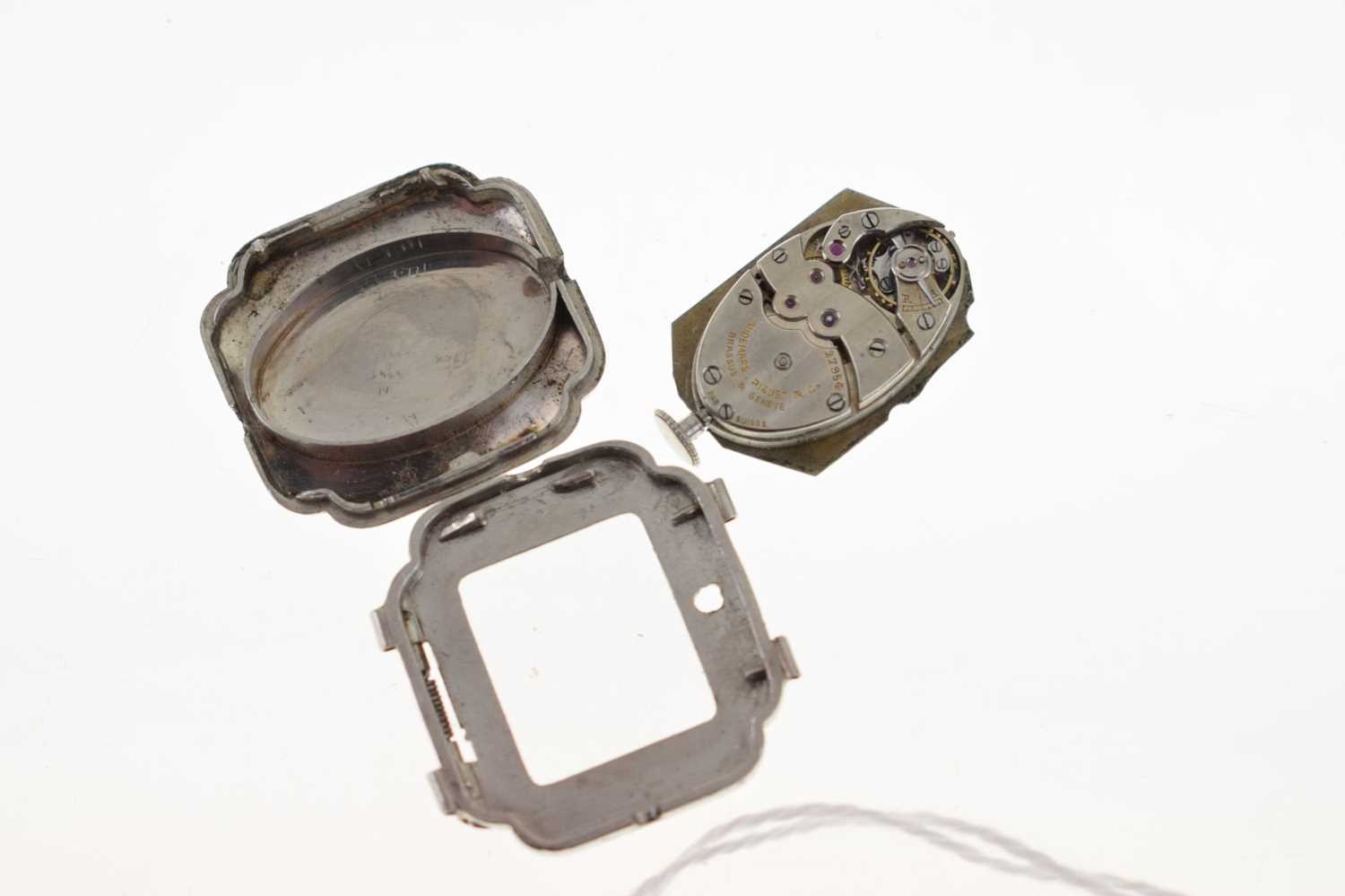 Audemars (Piguet) - Lady’s platinum cased watch head - Image 5 of 7