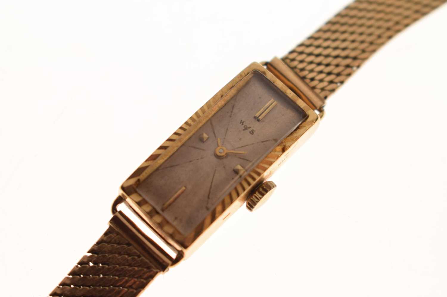 Watches of Switzerland - Lady's 18ct gold cased bracelet watch - Image 3 of 9