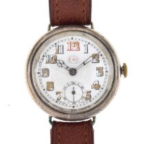 First World War period gentleman's trench watch