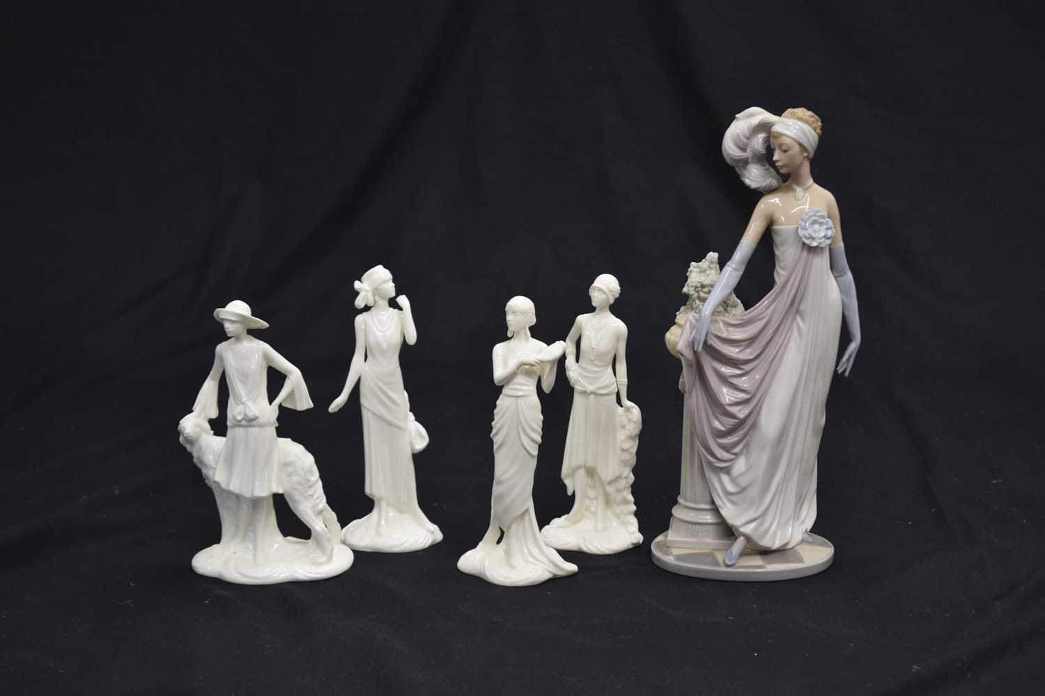 Lladro - Porcelain figure - 'Socialite of the 20s/David Charleston' - Image 4 of 8