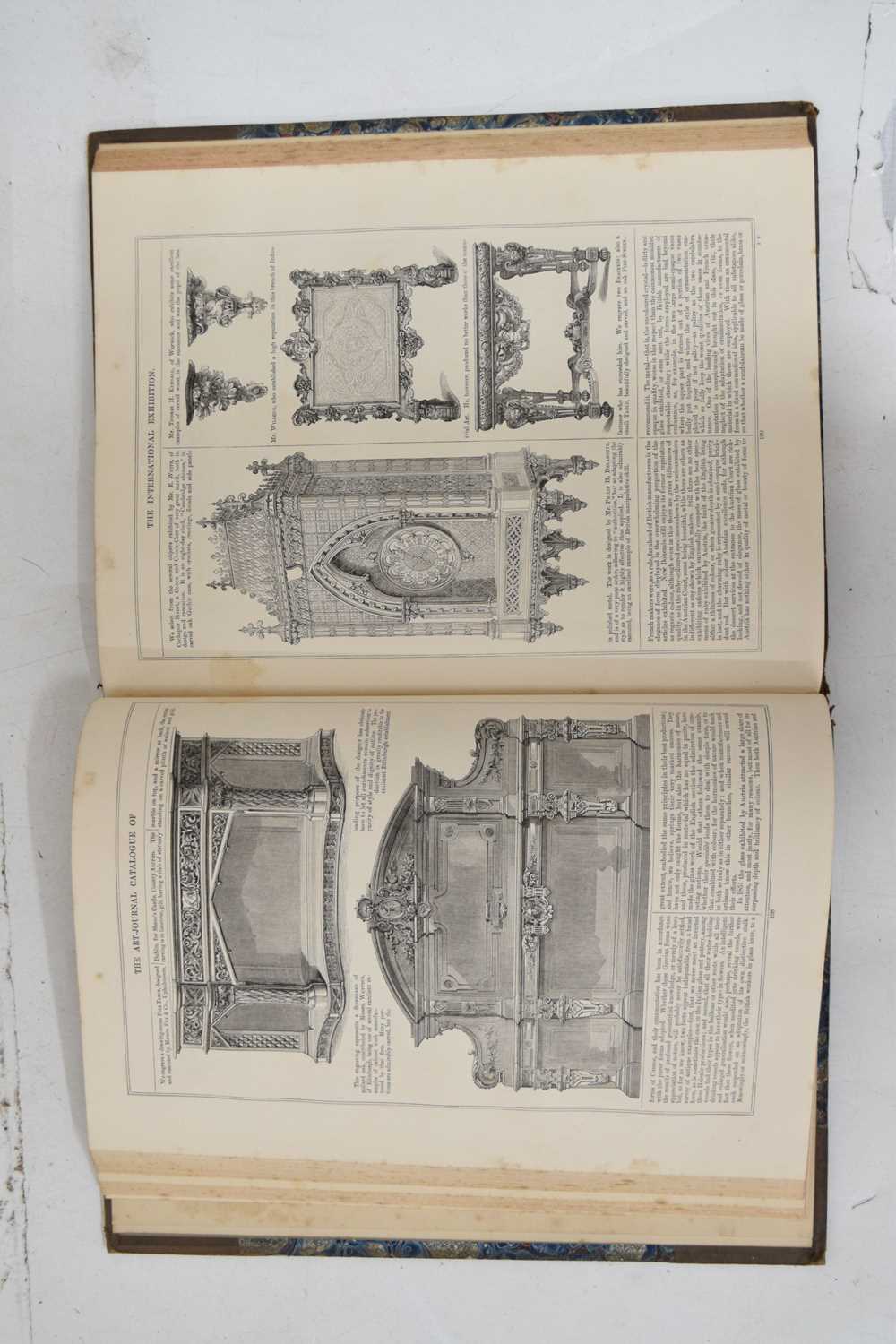 1862 Catalogue of the International Exhibition and eleven volumes of 'The Art Journal' - Image 6 of 10