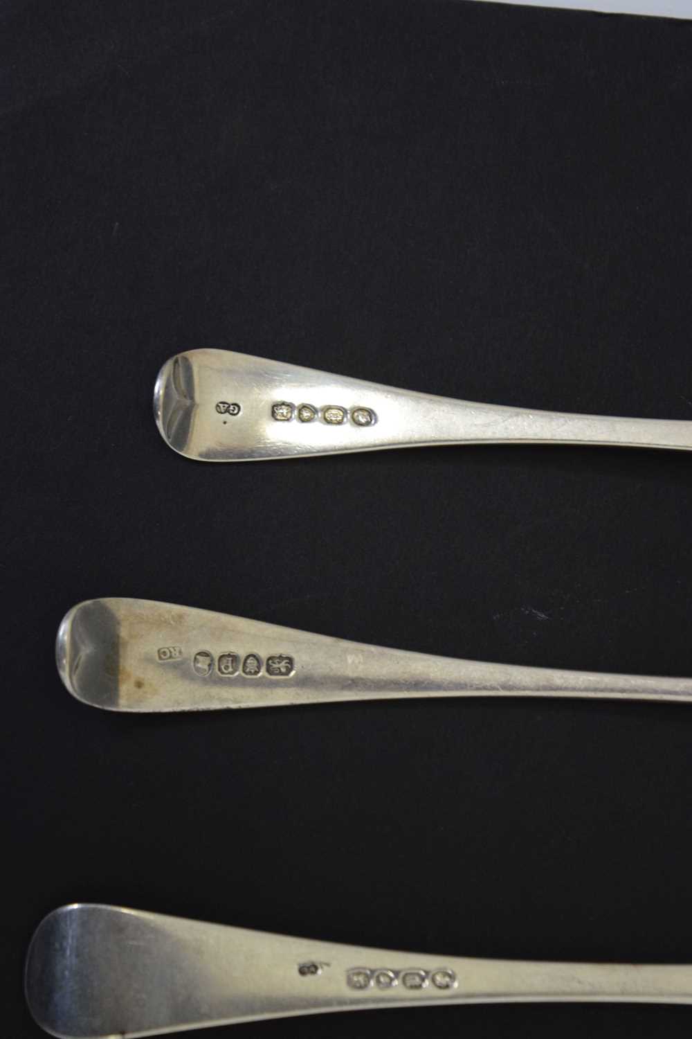 Quantity of Georgian and Victorian silver flatware - Image 12 of 14