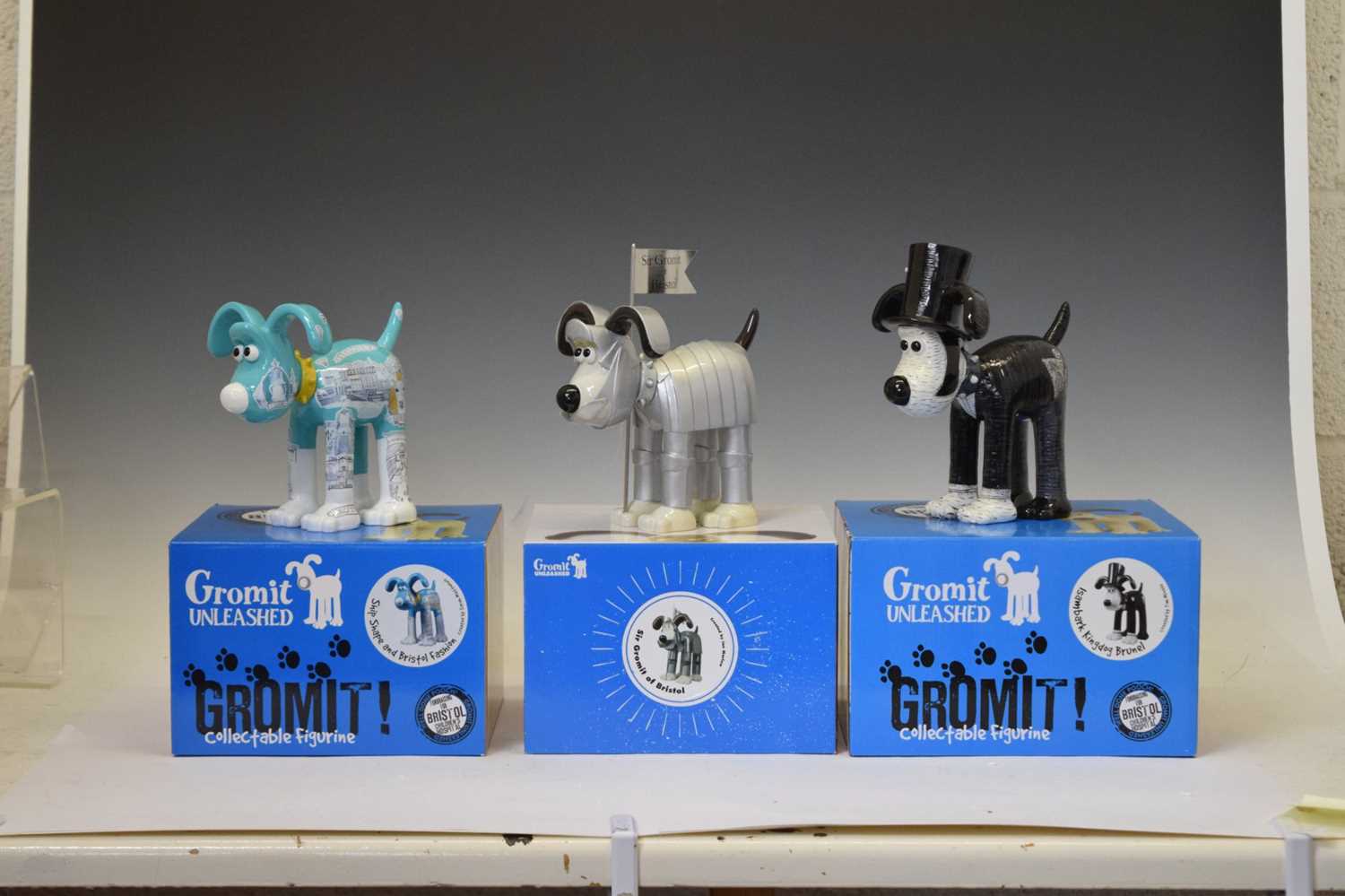 Aardman/Wallace and Gromit - 'Gromit Unleashed' figures - Image 2 of 11