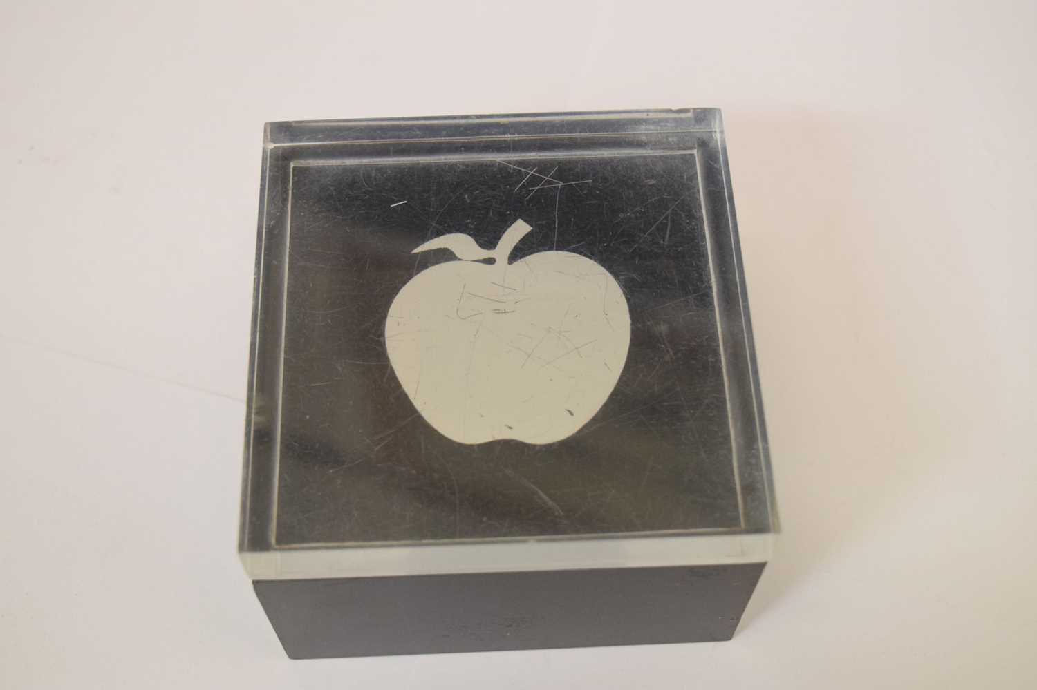 Apple Records promotional lucite box - Image 3 of 5