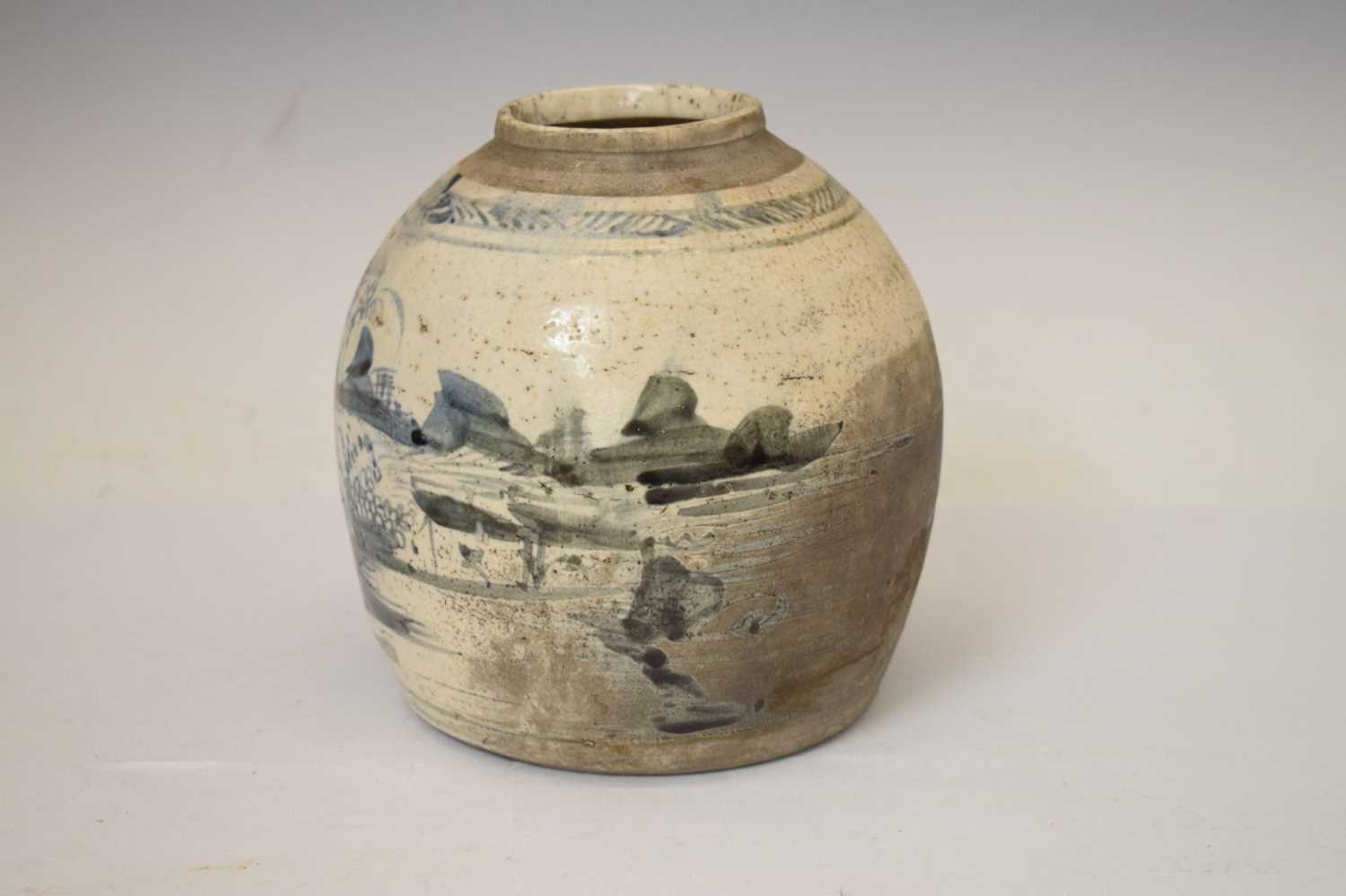 Chinese blue and white ginger jar - Image 7 of 9