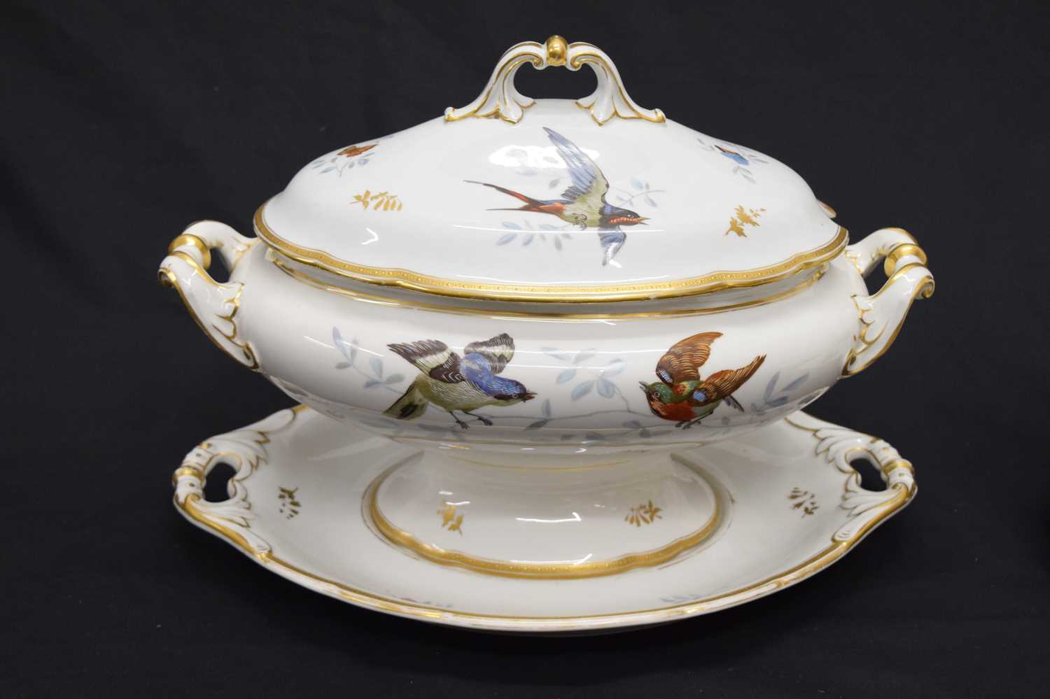 19th century Vienna porcelain dinner wares - Image 9 of 18