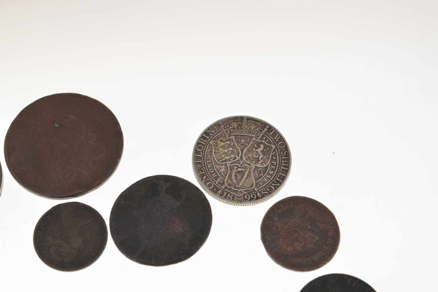 Small quantity of GB silver and copper coinage - Image 9 of 9