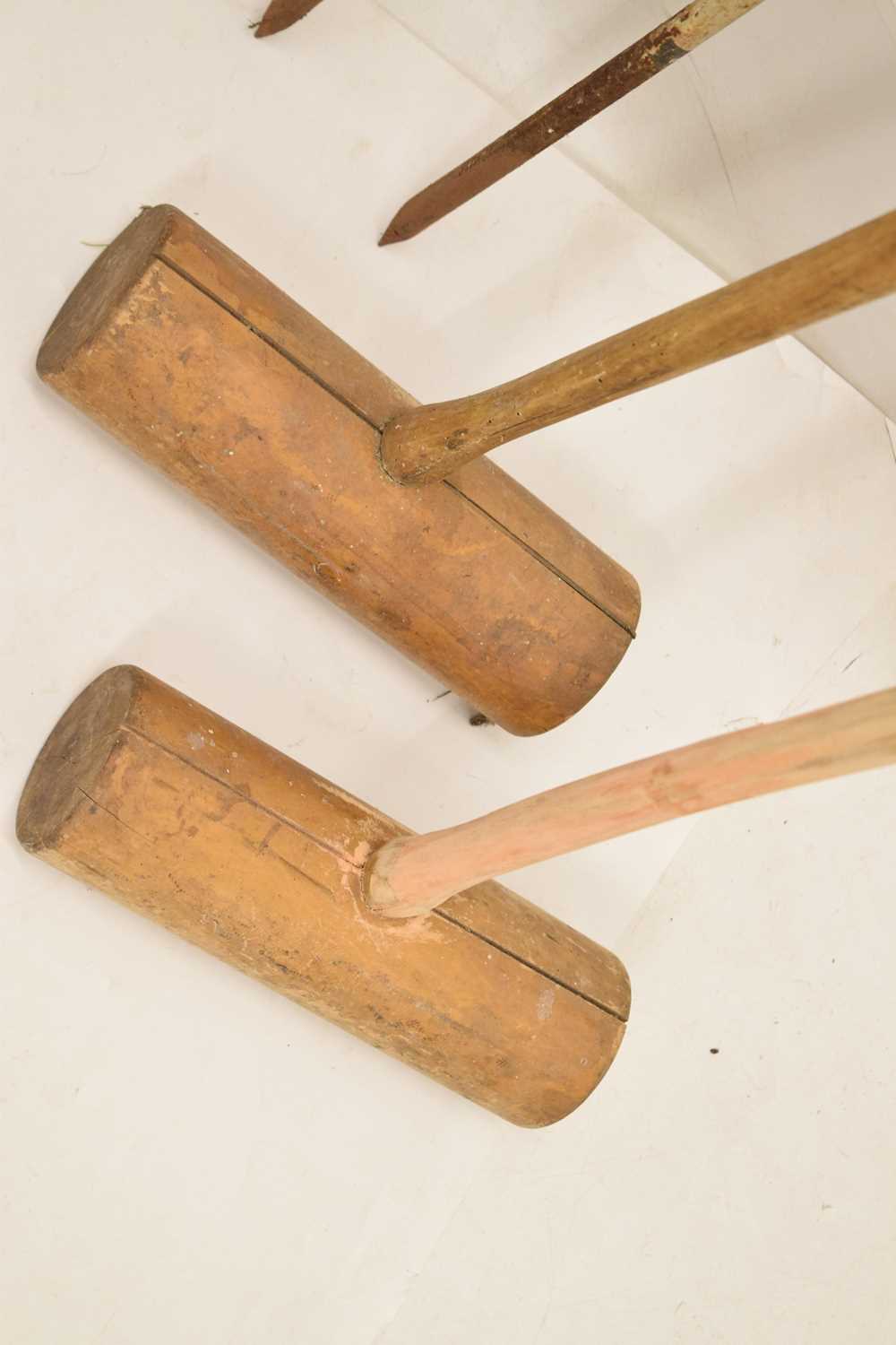 Vintage croquet part set - Image 8 of 8