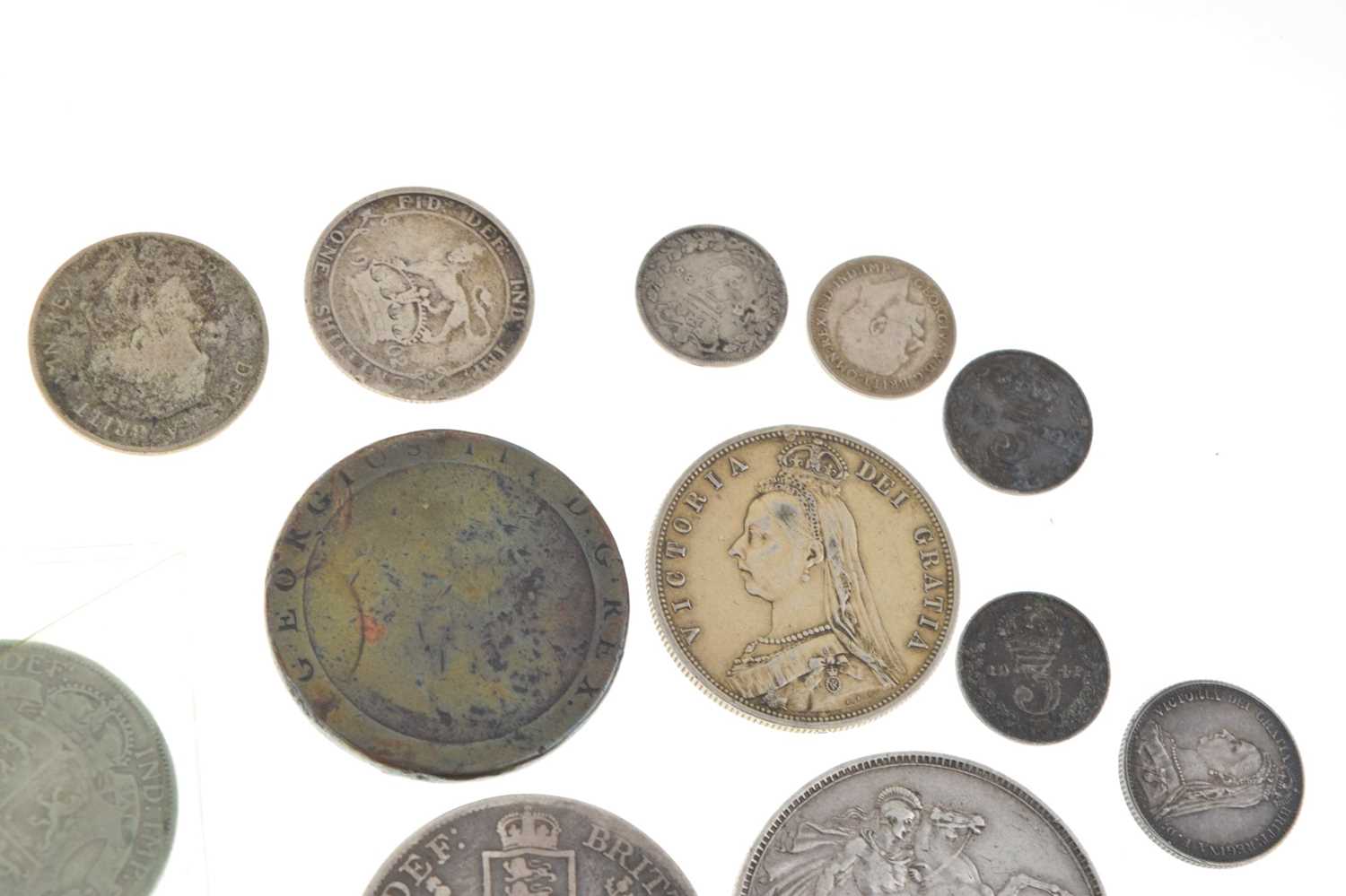 Quantity of Victorian, Edward VII and George V silver coinage - Image 6 of 8