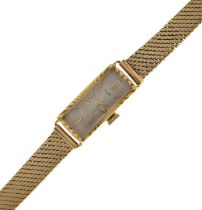 Watches of Switzerland - Lady's 18ct gold cased bracelet watch