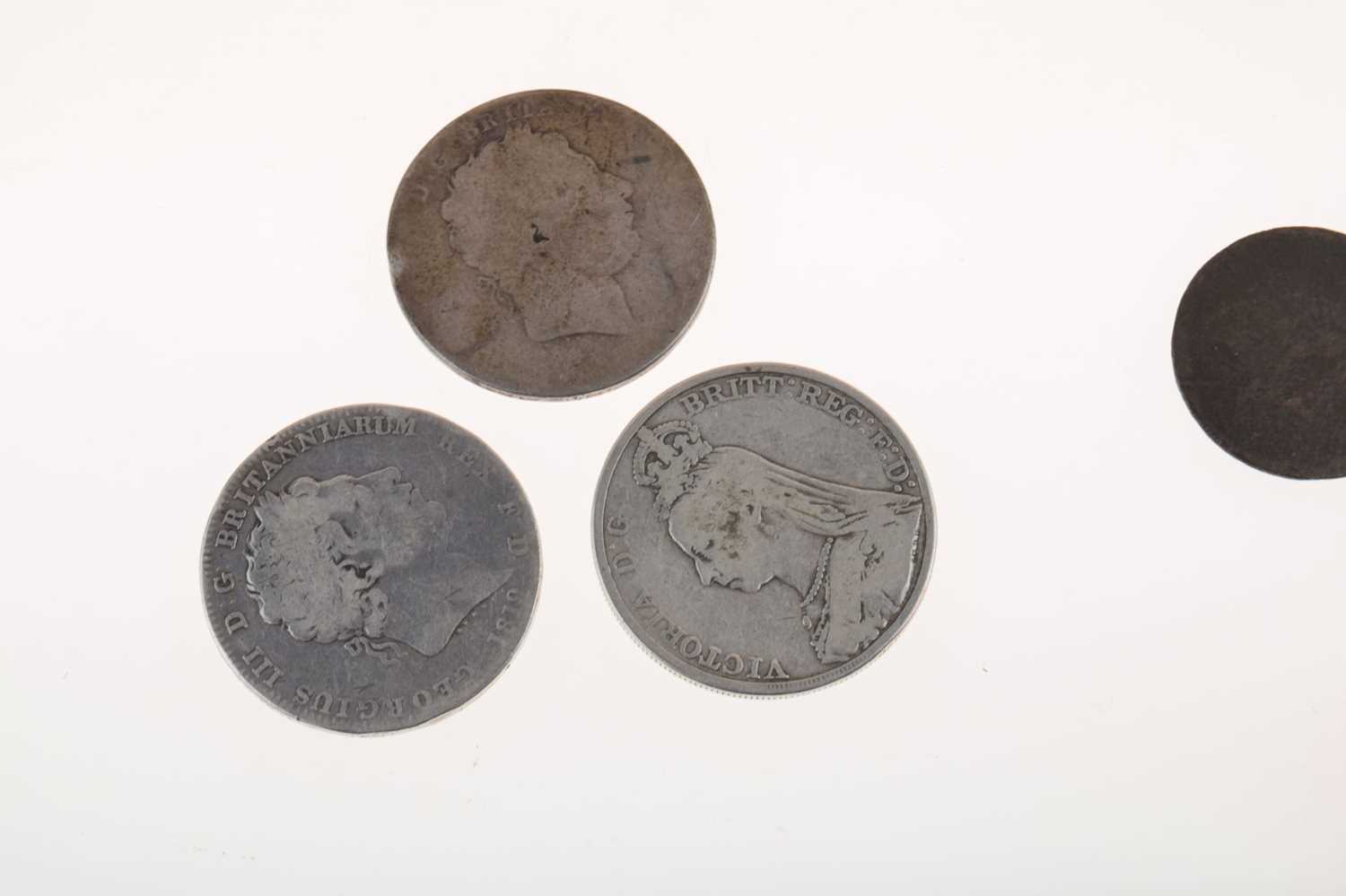 Small quantity of GB silver and copper coinage - Image 8 of 9