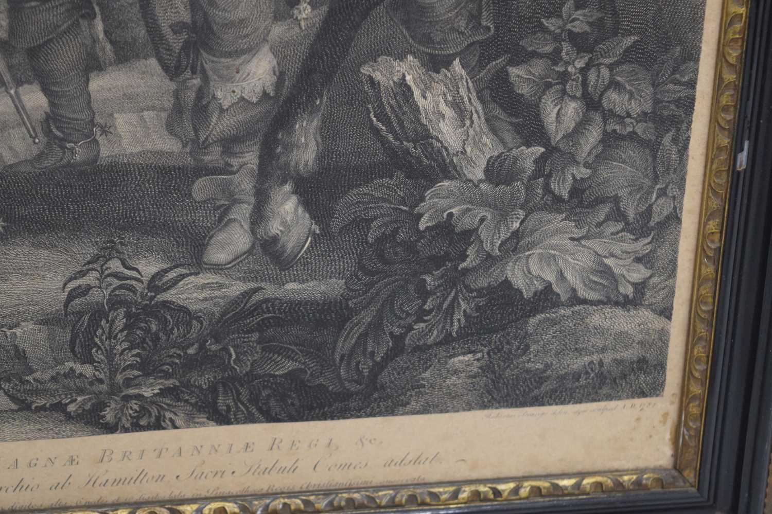 After Anthony van Dyck - Late 18th century engraving - Charles I - Image 3 of 10