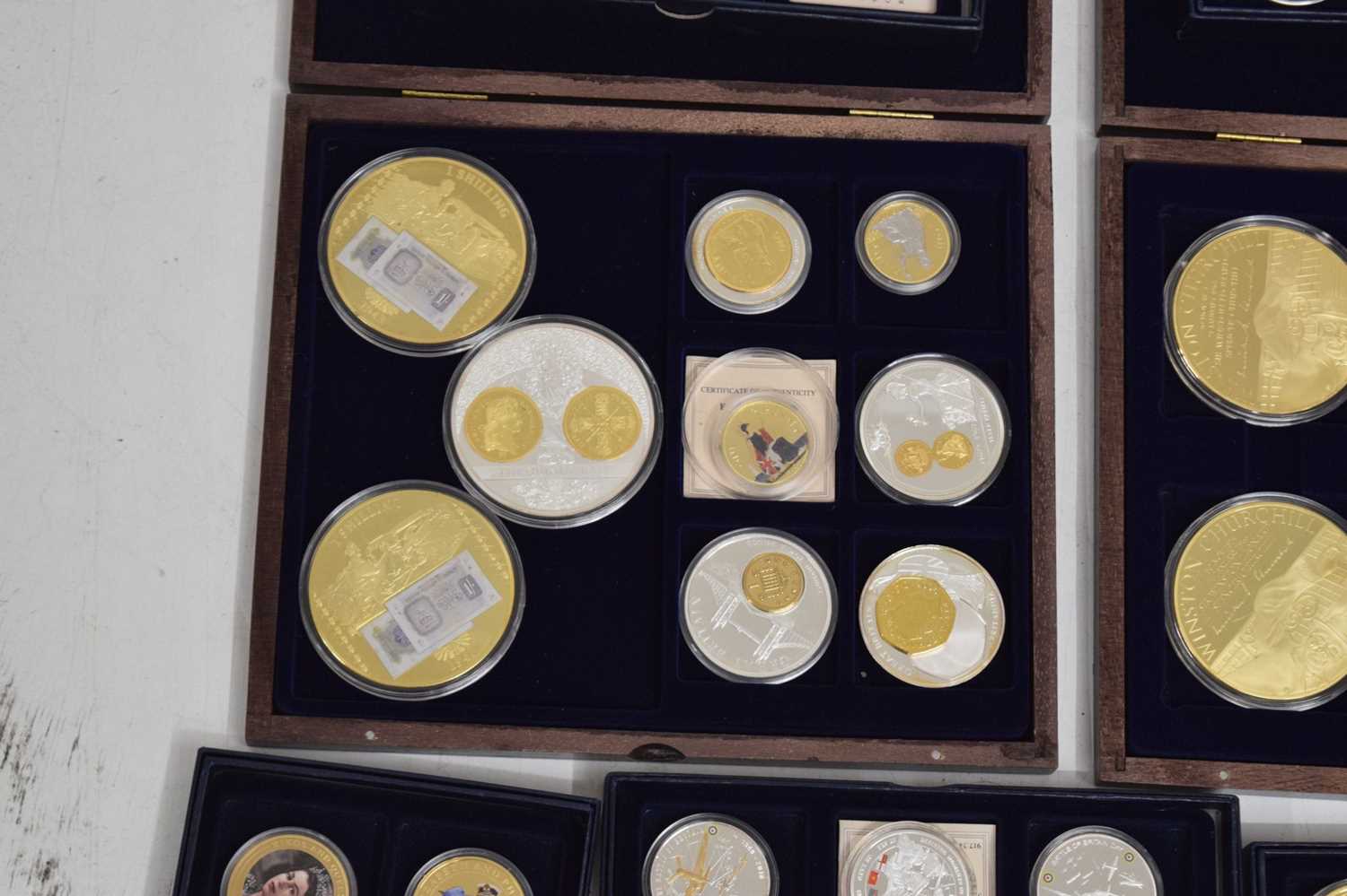 Large collection of Westminster Mint and other commemorative coins and medallions - Image 4 of 8