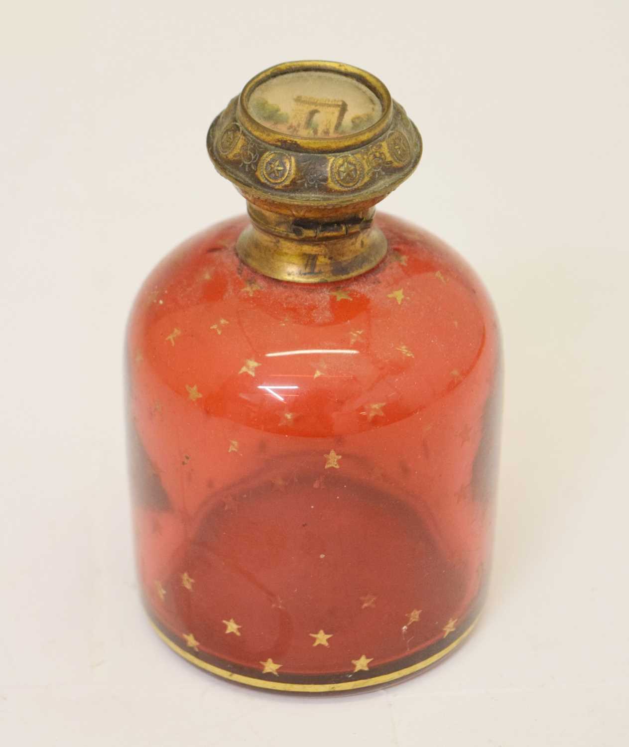 Late 19th century Palais Royal glass bottle