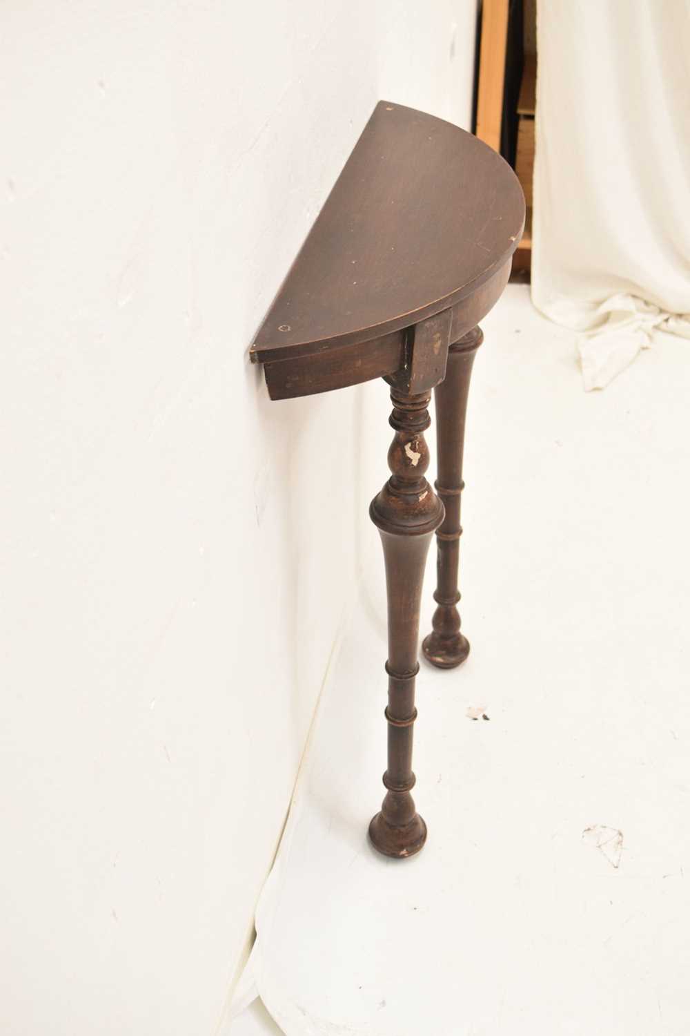 Demi lune console table - Image 8 of 8