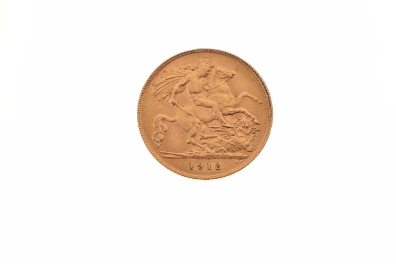 George V gold half sovereign, 1912 - Bild 4 aus 4