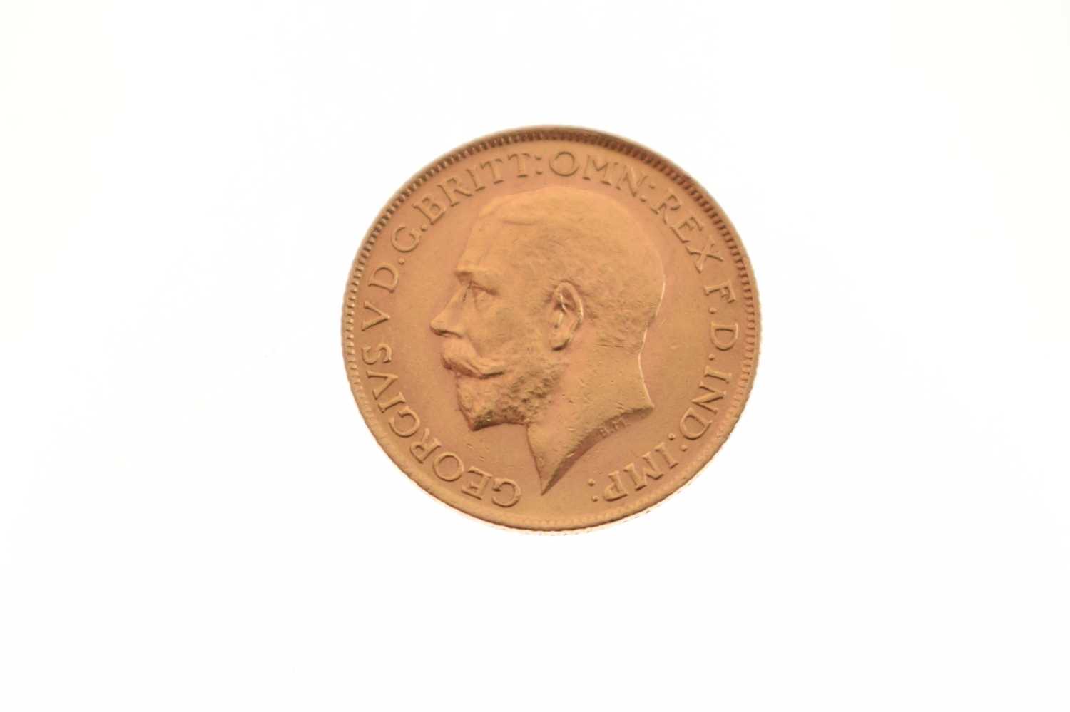 George V gold sovereign, 1913 - Image 2 of 4