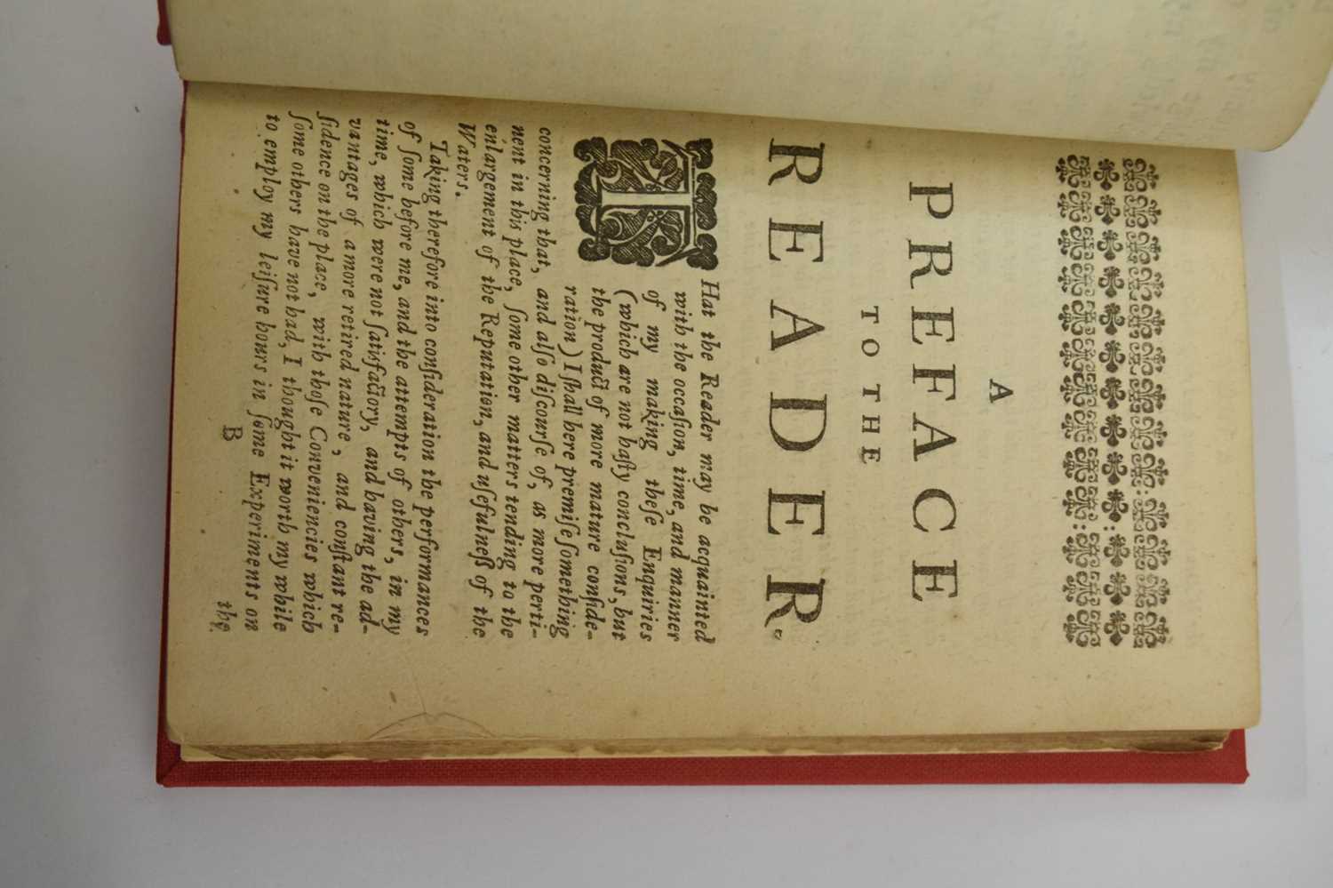 Guidott, Thomas M. B. - 'Discourse of Bathe' - First edition 1676 - Image 3 of 6