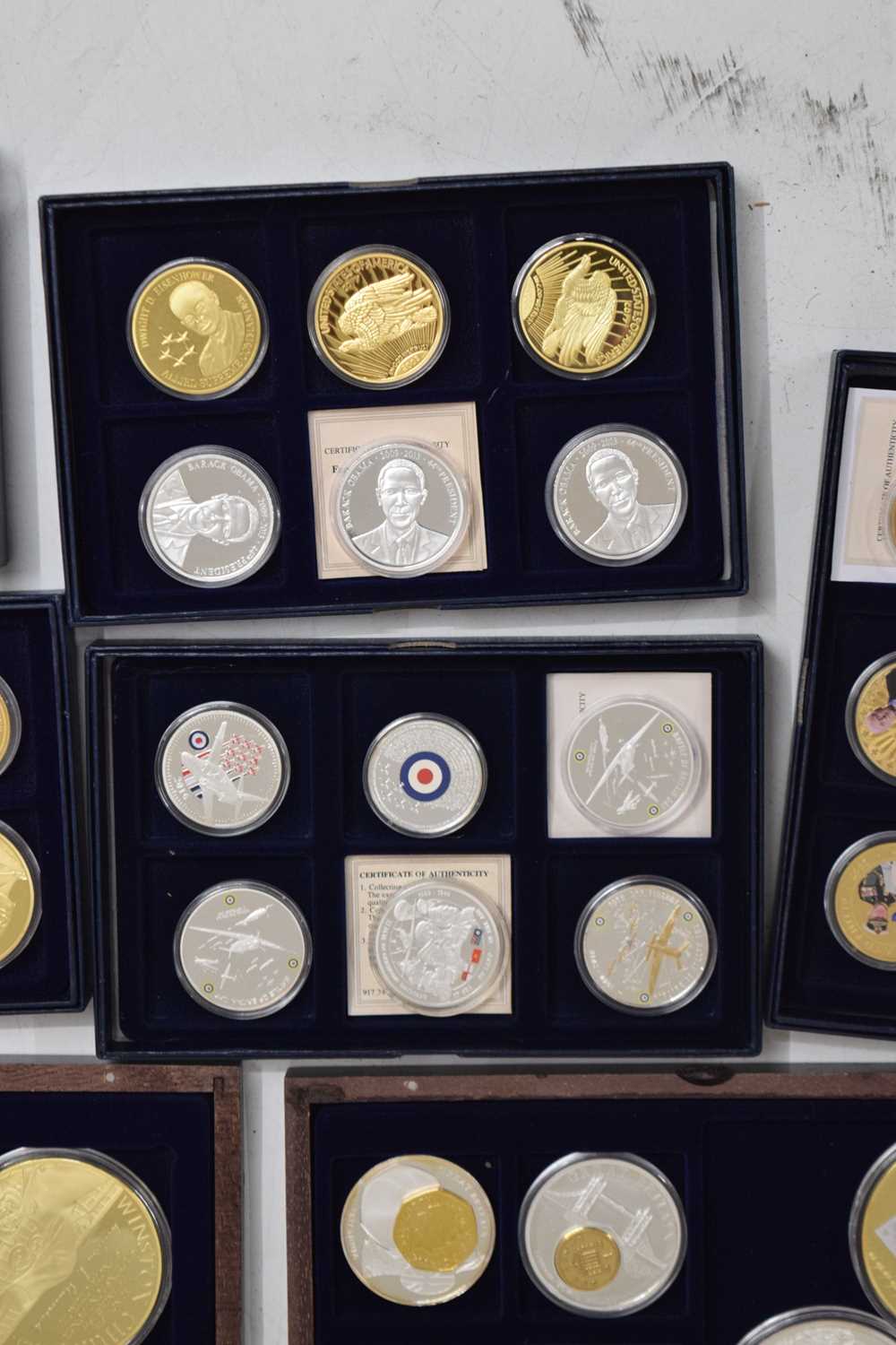 Large collection of Westminster Mint and other commemorative coins and medallions - Image 3 of 8