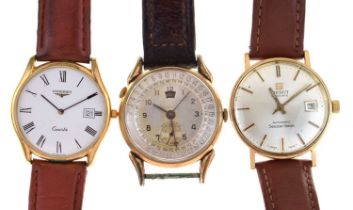 Tissot - Gentleman's 9ct gold cased Seastar Seven automatic wristwatch