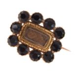 Georgian/Victorian lace pin brooch