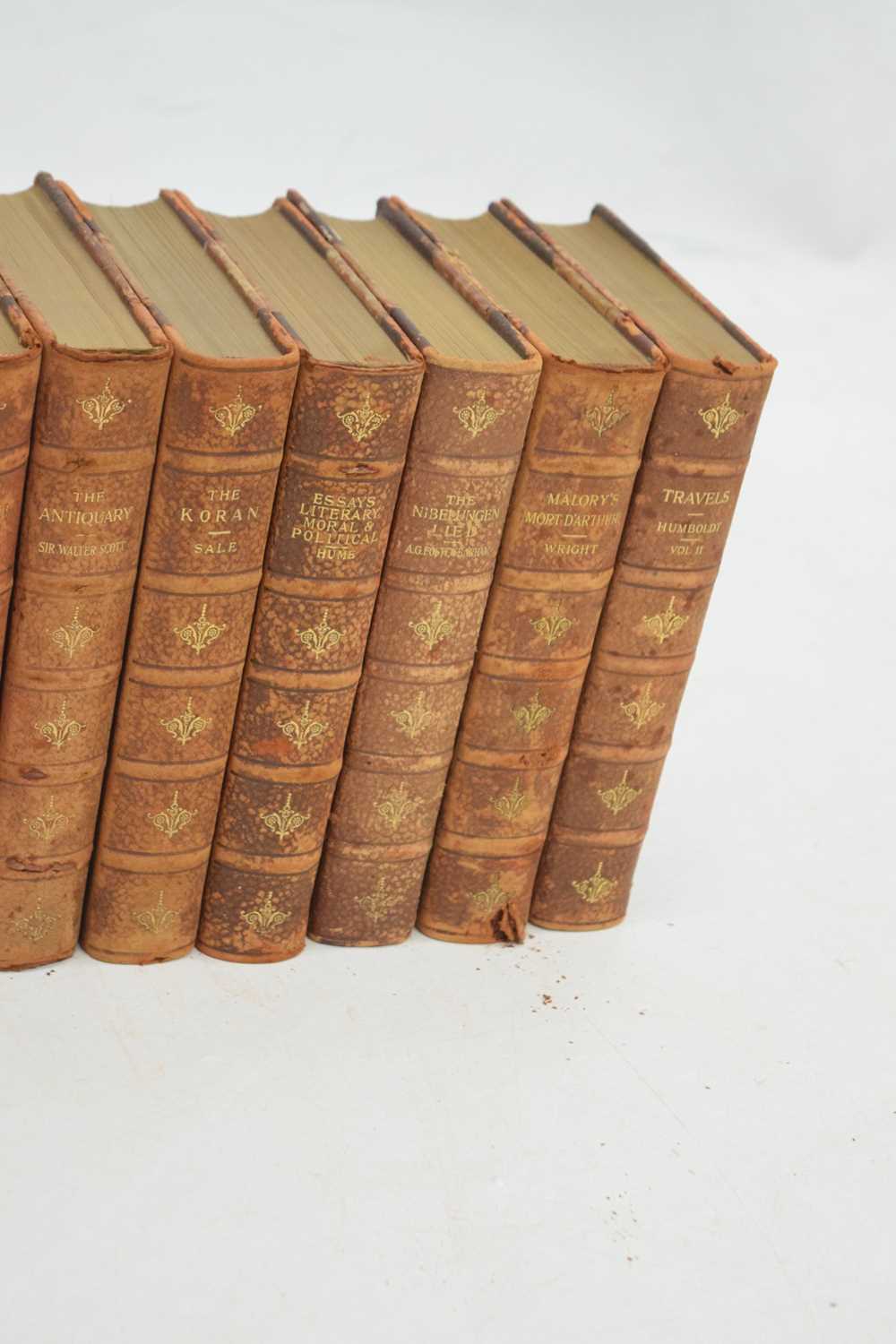 Twenty volumes from 'Sir John Lubbock's Hundred Books', leather bound, circa 1898 - Image 7 of 10