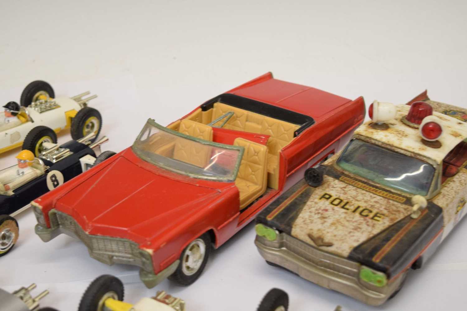 Group of eight Triang diecast model racing cars and others - Image 8 of 10