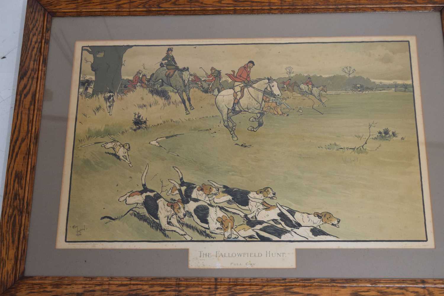 After Cecil Aldin (1870-1935) - Collection of seven hunting prints - Image 6 of 9