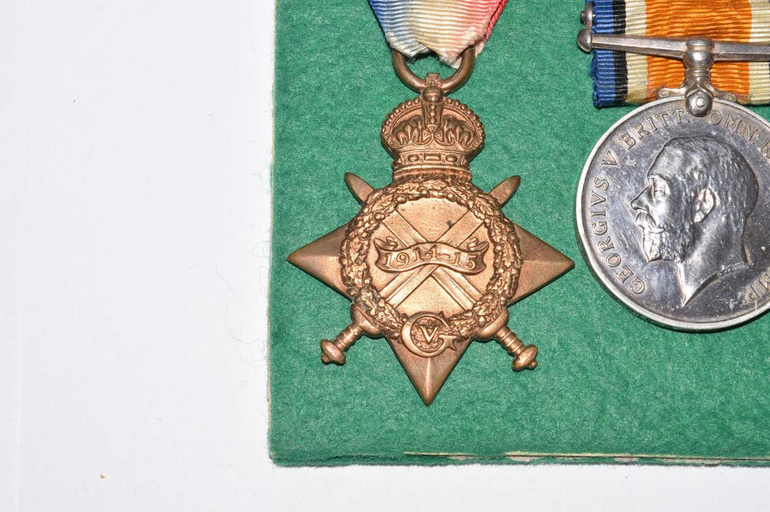 British First World War medal trio - Image 3 of 6