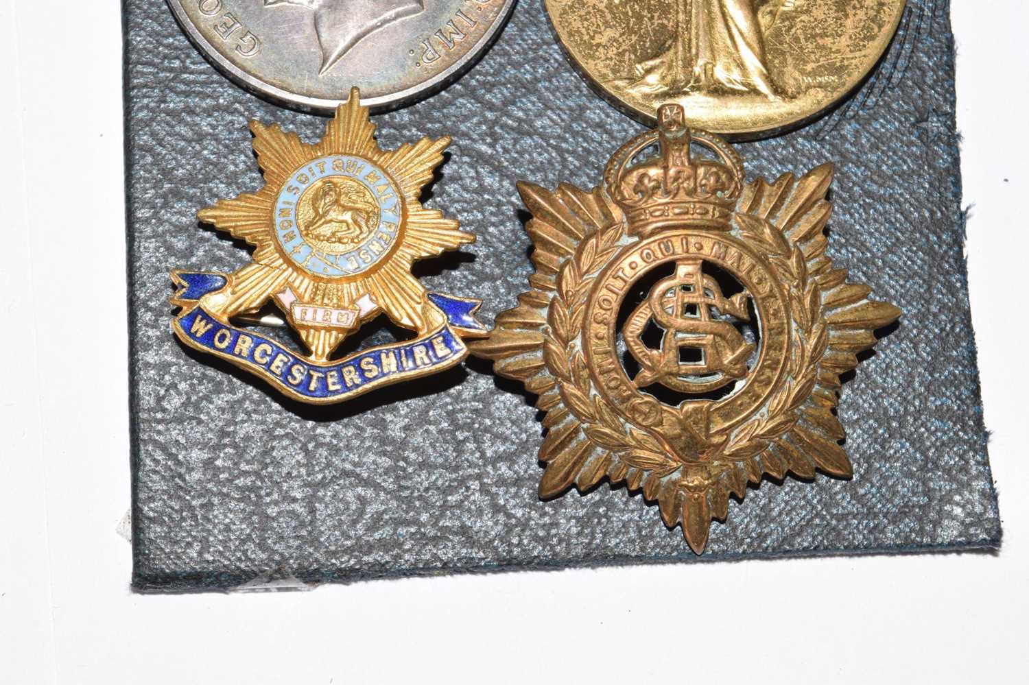 British First World War medal trio and medal pair - Bild 5 aus 6