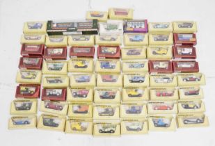 Fifty-three boxed Matchbox 'Models of Yesteryear' diecast vehicles and others