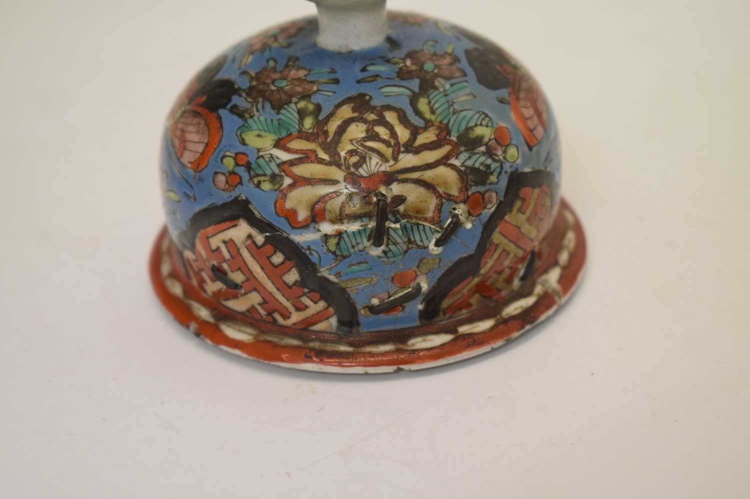 Japanese Imari baluster jar and cover - Image 7 of 10