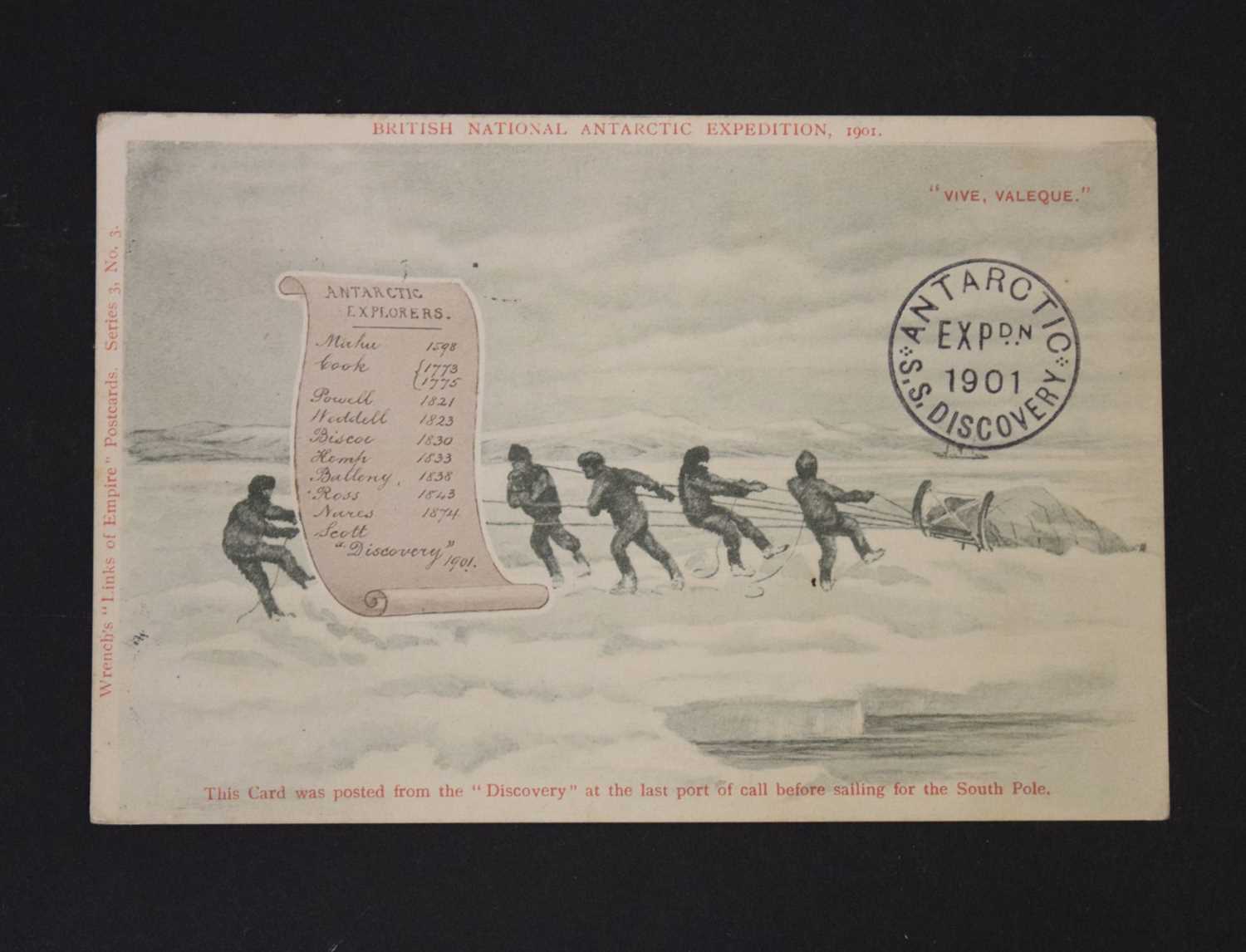 Wrench Links of Empire, Series 3, card no 3, British National Antarctic Expedition 1901