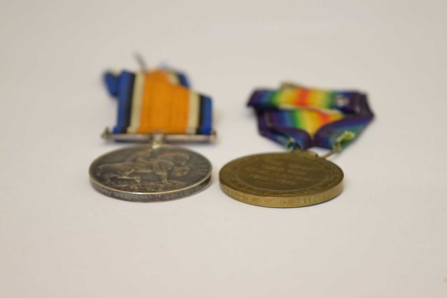 British First World War medal pair - Bild 6 aus 6