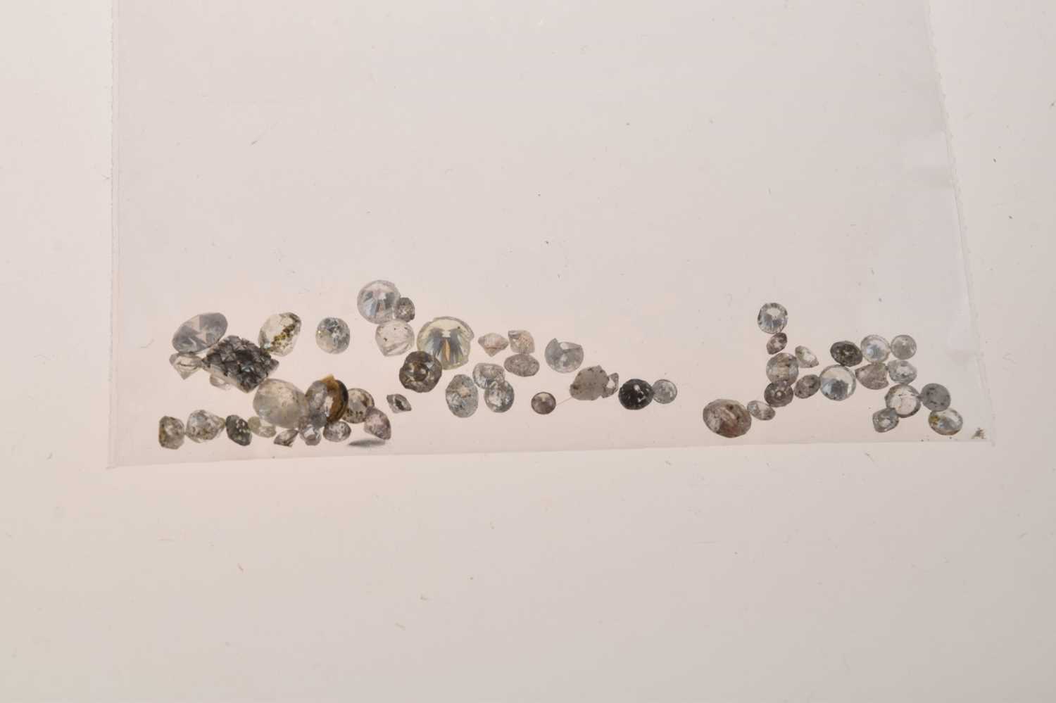 Loose gemstones to include diamonds - Image 8 of 9